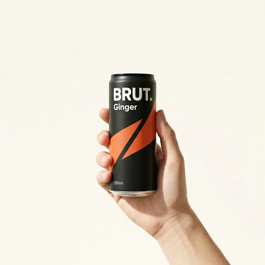 BRUT. Ginger social media campaign image