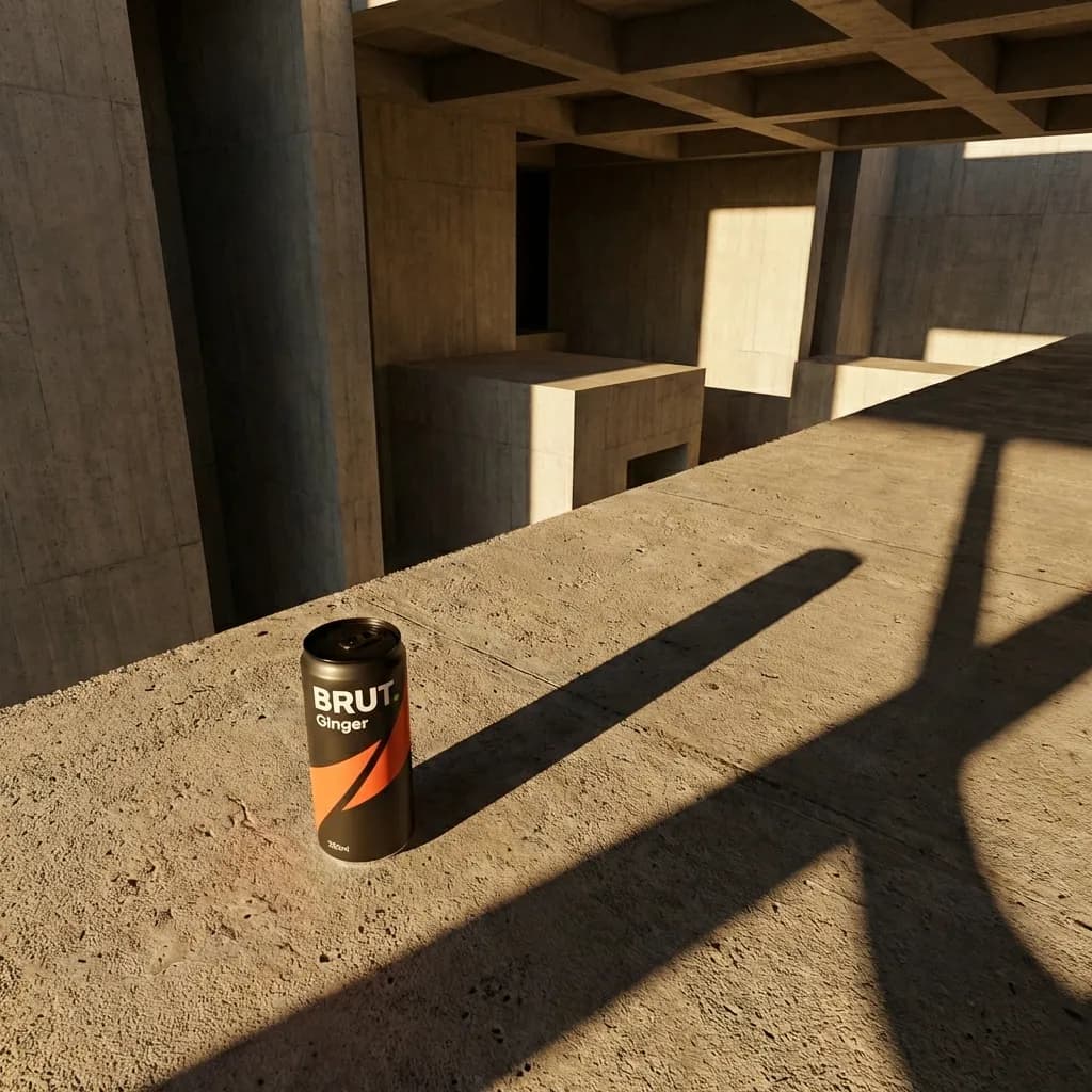 BRUT. Ginger social media campaign image