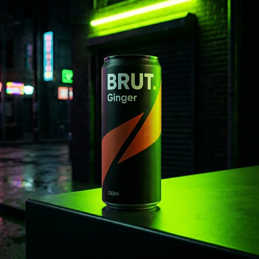 BRUT. Ginger social media campaign image