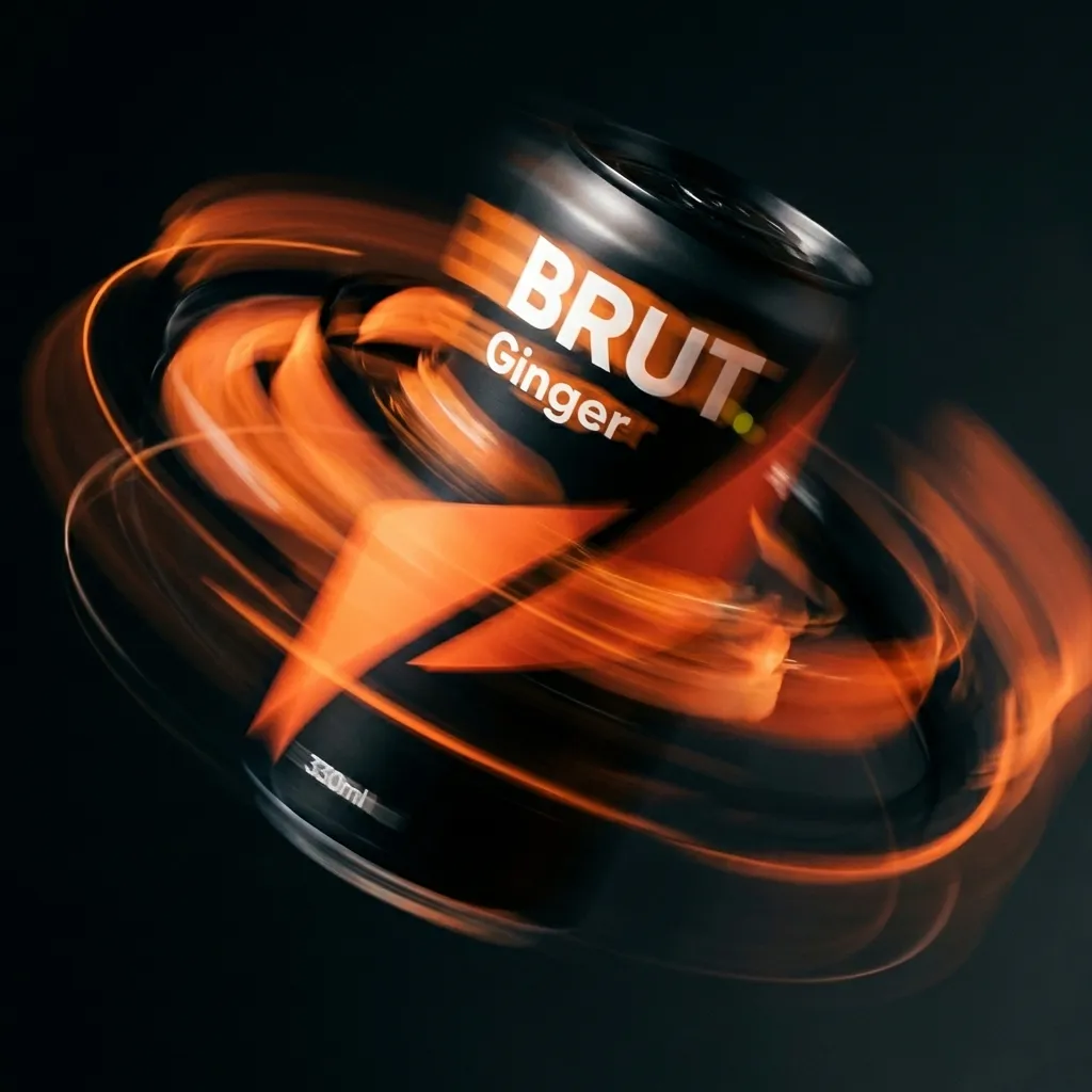 BRUT. Ginger social media campaign image