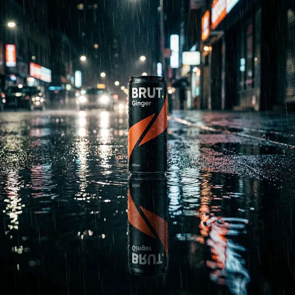 BRUT. Ginger social media campaign image